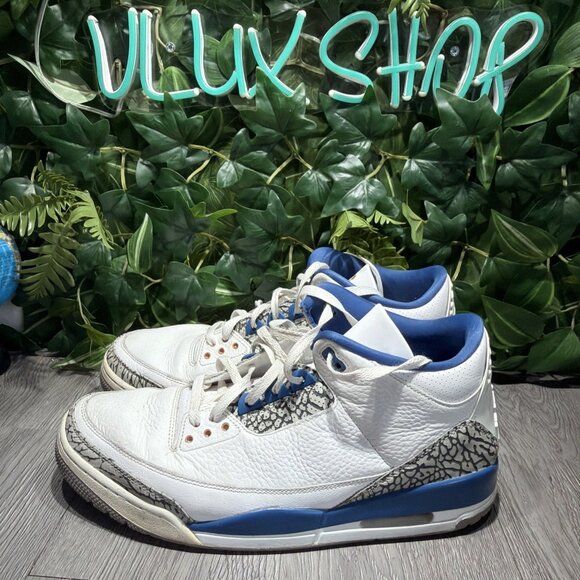 Jordan 3 Retro Mid Washington Wizards Sneakers Men Size 13  No Box main image 4